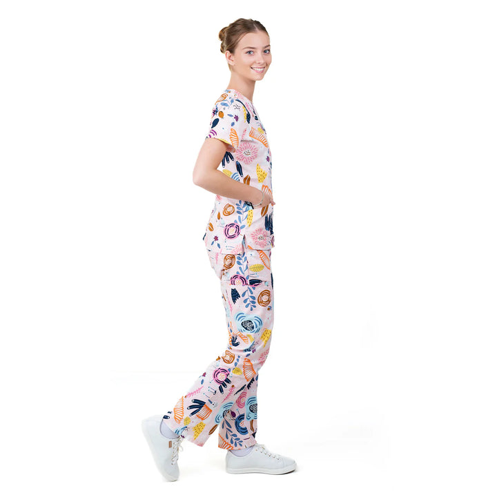 Unisex Shiftready Hummingbird Scrub Set