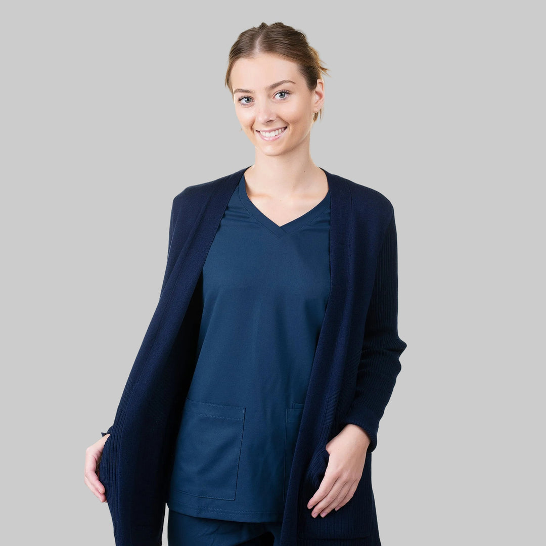 463-SKB - Womens Koi Kori 2-Pocket Cardigan