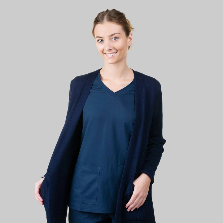 463-SKB - Womens Koi Kori 2-Pocket Cardigan