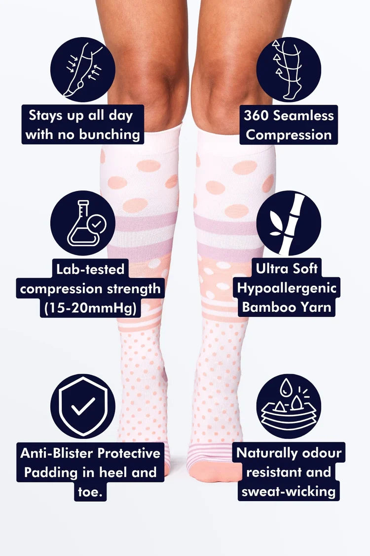 Dr Woof Compression Socks - Spotty Spice