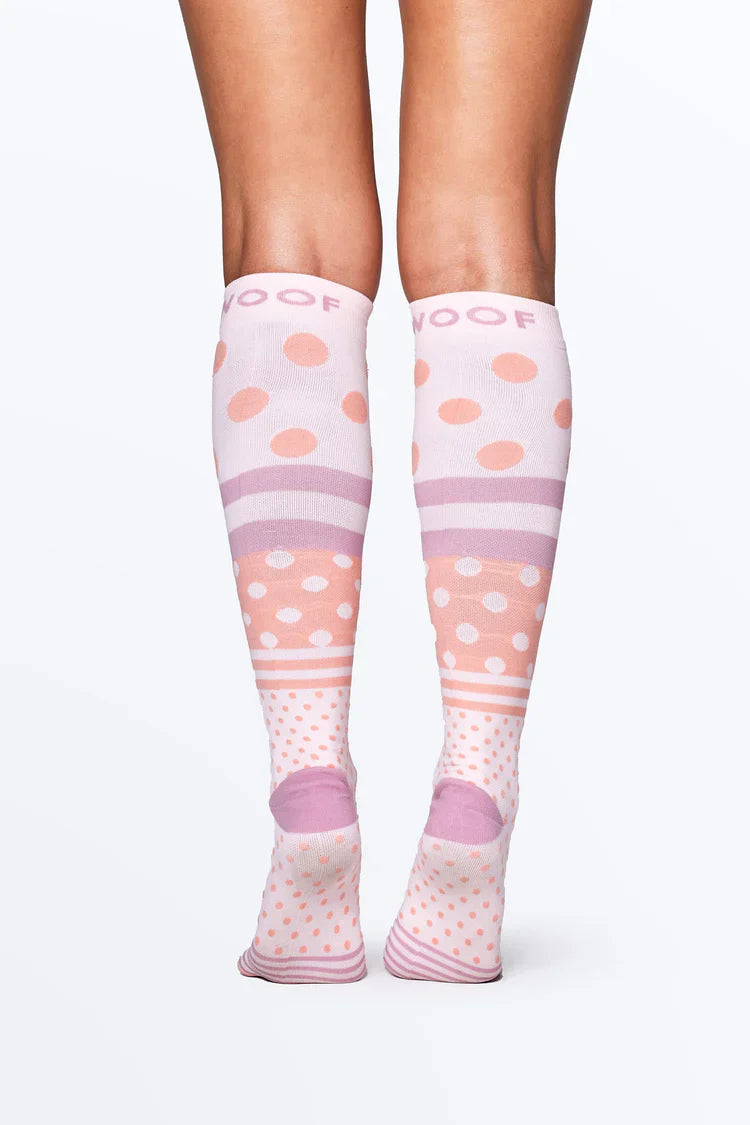 Dr Woof Compression Socks - Spotty Spice