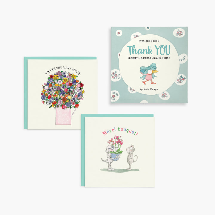 Twigseeds Thank You Cards - Set of 8