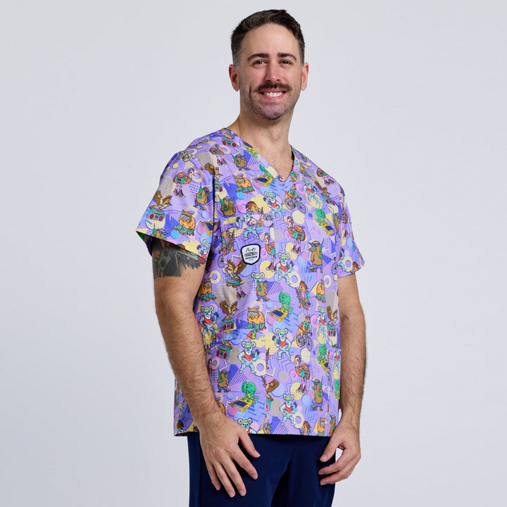 22468 - Unisex Trademutt Aerobics OzStyle Remixed Scrub Top