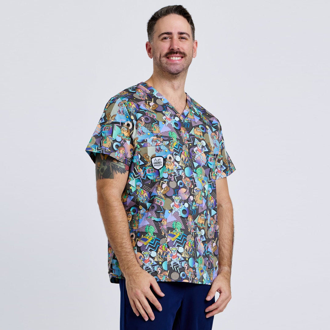22452 - Unisex Trademutt Aerobics OzStyle Scrub Top