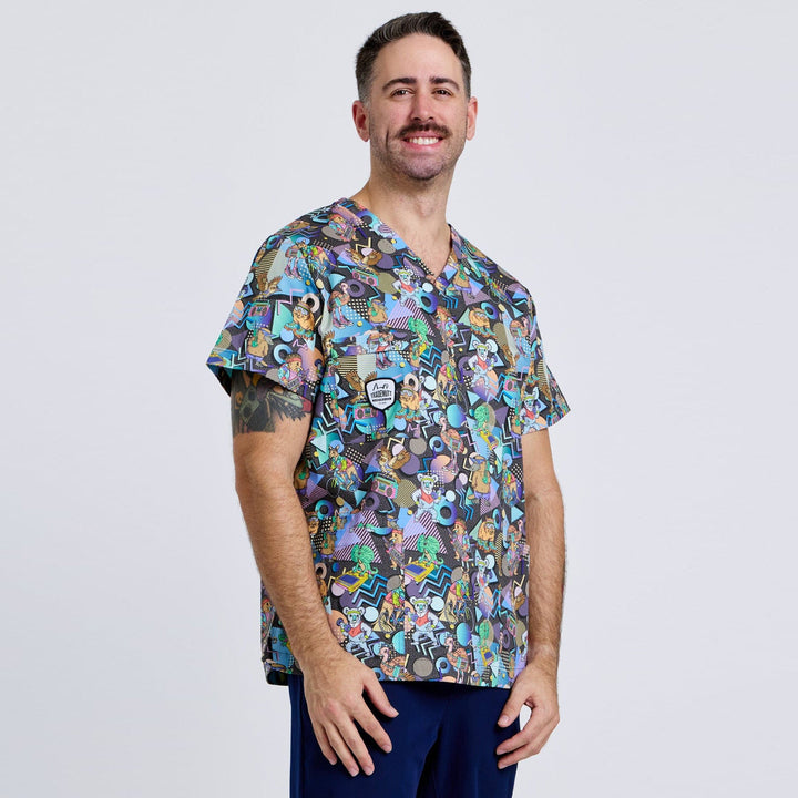 22452 - Unisex Trademutt Aerobics OzStyle Scrub Top