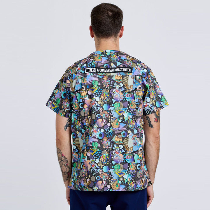 22452 - Unisex Trademutt Aerobics OzStyle Scrub Top