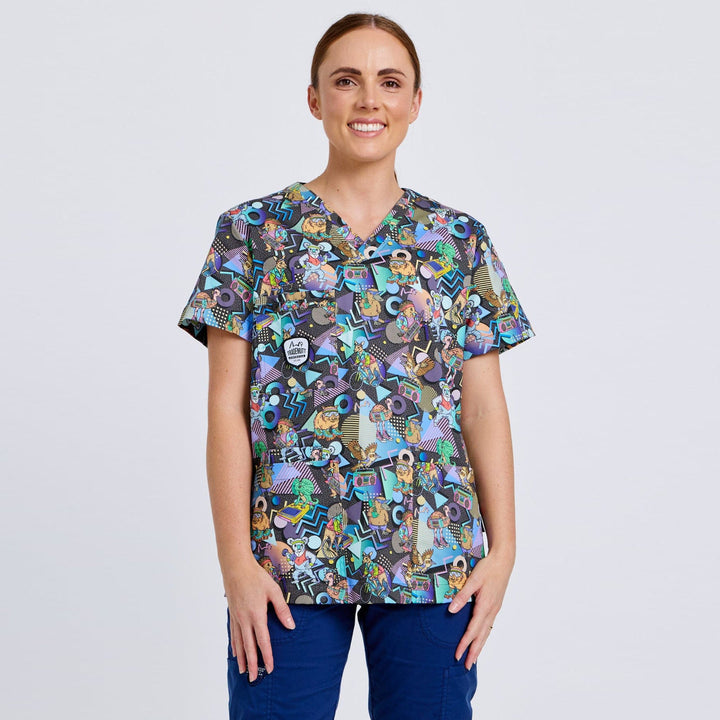 22452 - Unisex Trademutt Aerobics OzStyle Scrub Top