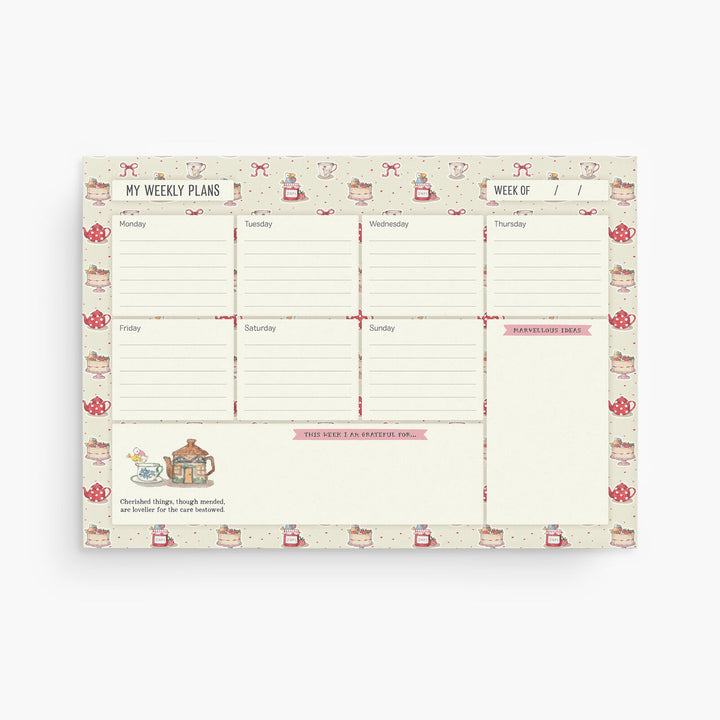 Twigseeds A4 Desk Planner - Lovely Life
