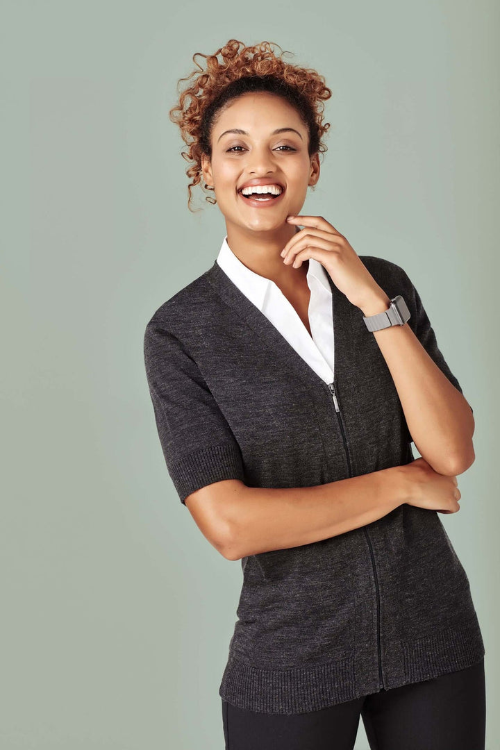 CK962LC - Womens Fashion Biz Zip Knit