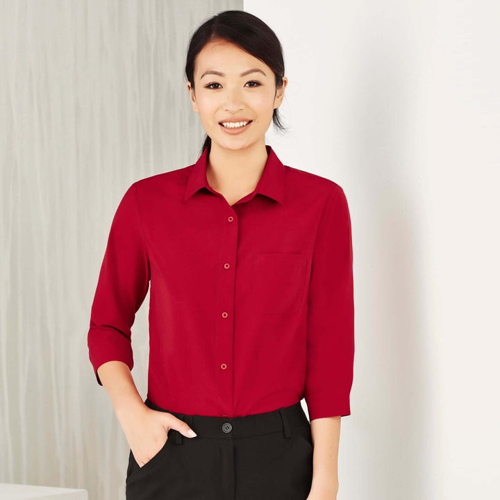 S951LT - Womens Fashion Biz Florence 3/4 Sleeve Top