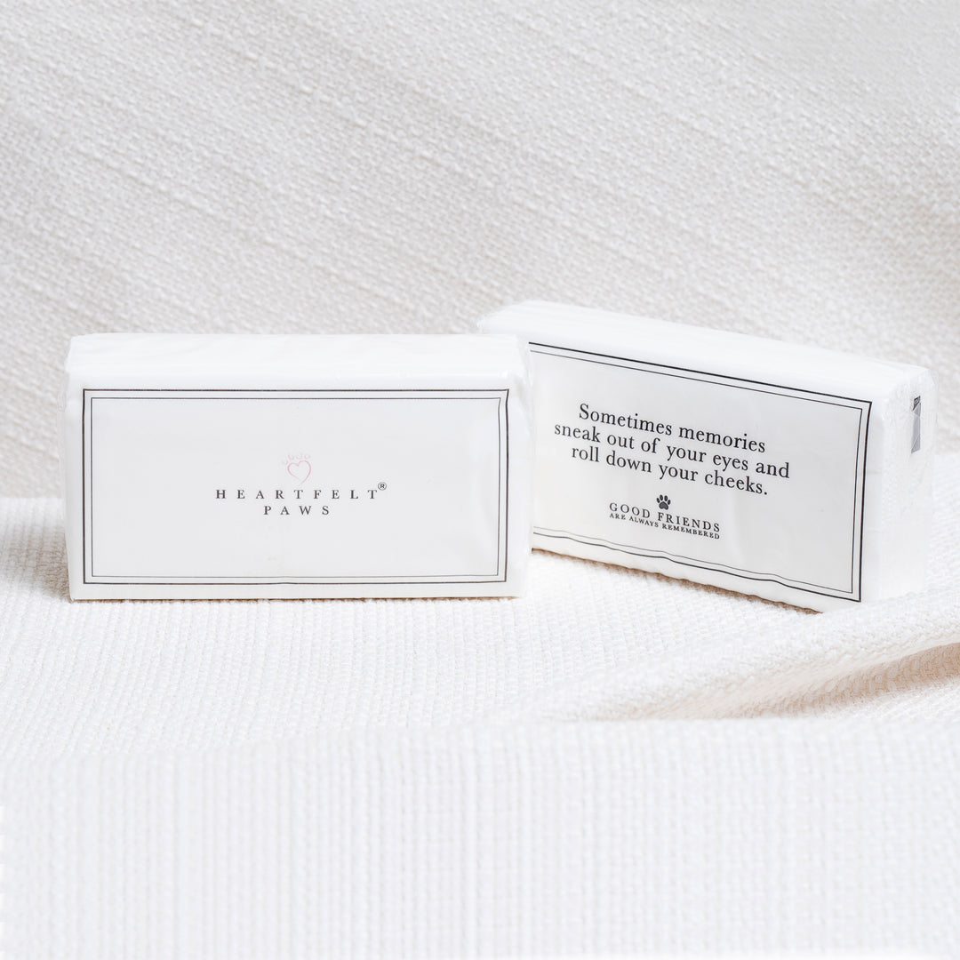 Heartfelt Paws Tissues - 16 Pack