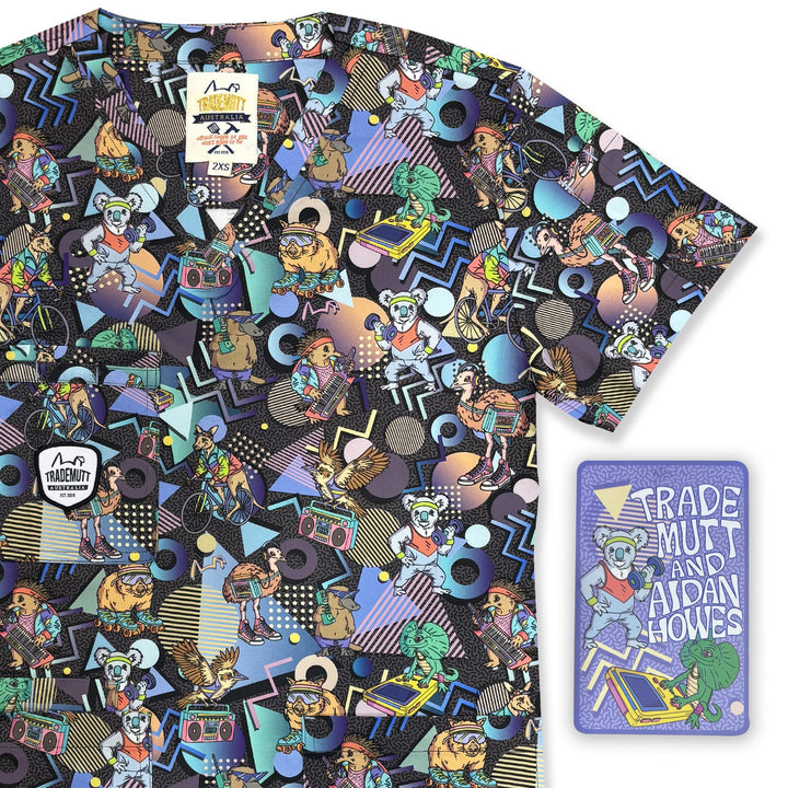 22452 - Unisex Trademutt Aerobics OzStyle Scrub Top