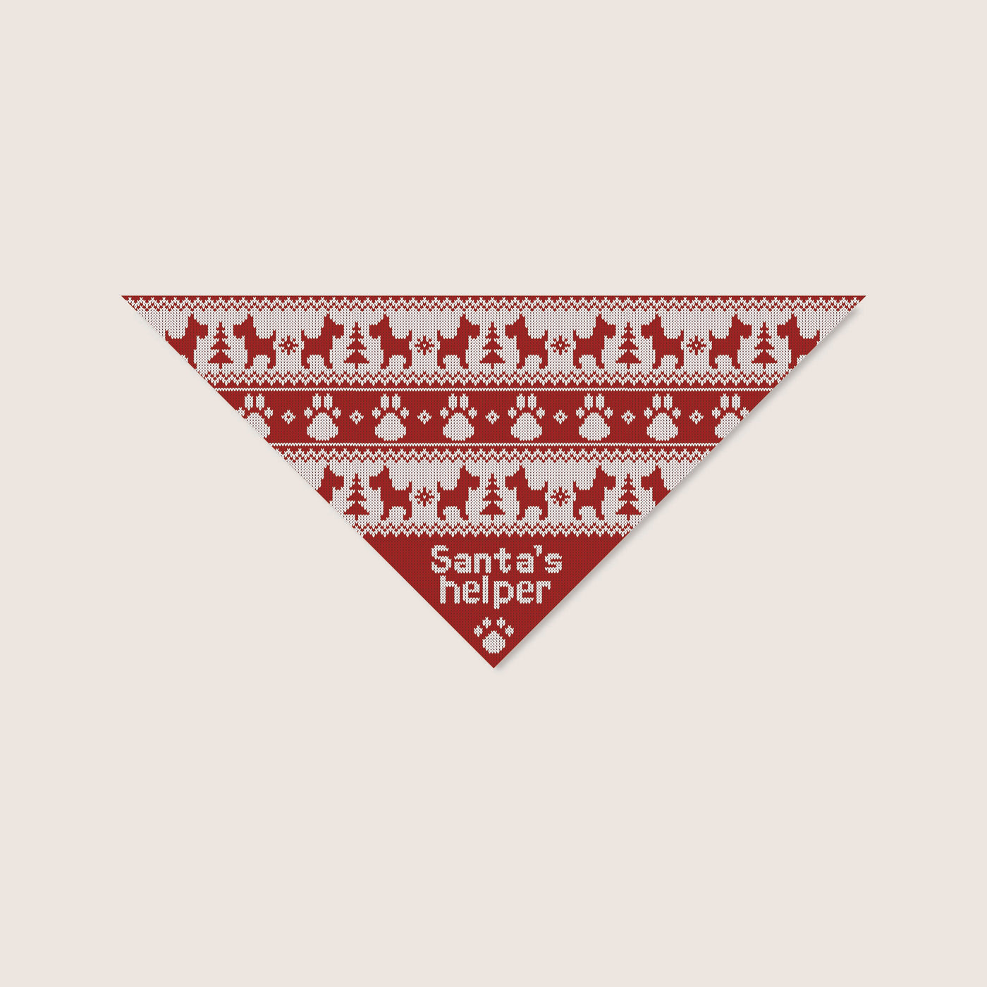 Christmas Bandana – Ugly Sweater (10 Pack)