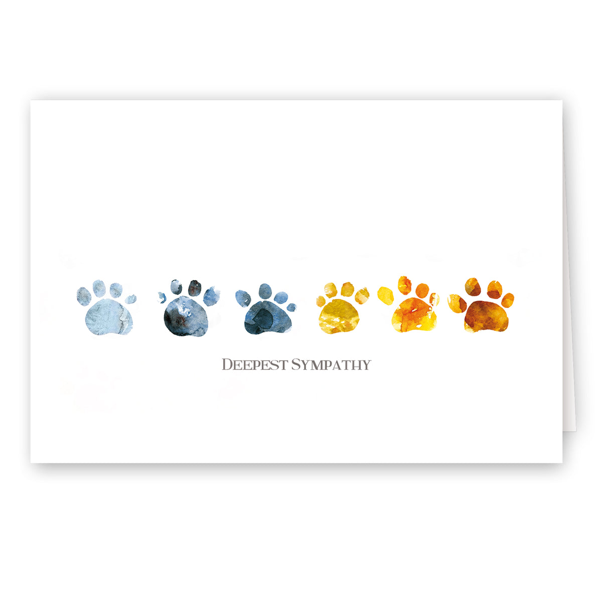 Custom Printed: Watercolour Series 3 - Pawprint