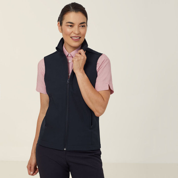 CAT748 - Womens NNT Soft Shell Vest