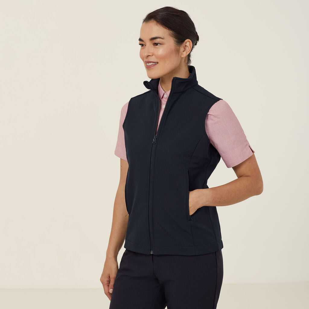 CAT748 - Womens NNT Soft Shell Vest