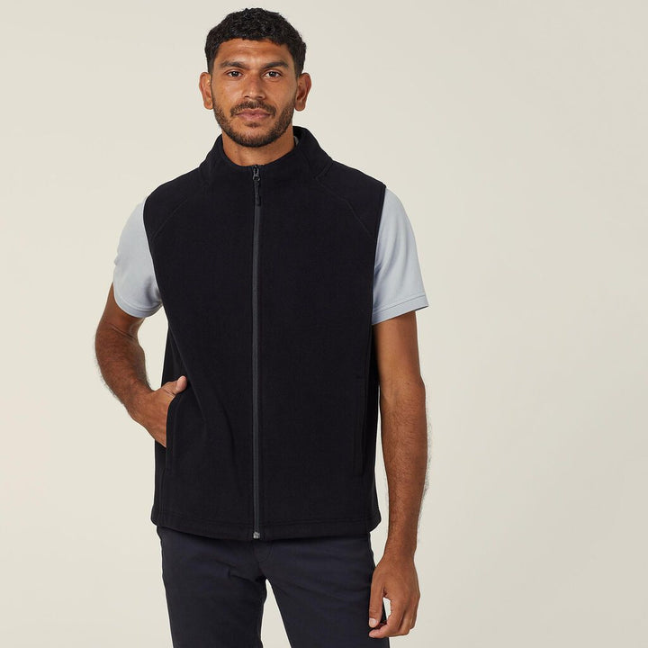 NNT - Mens Polar Fleece Zip Vest