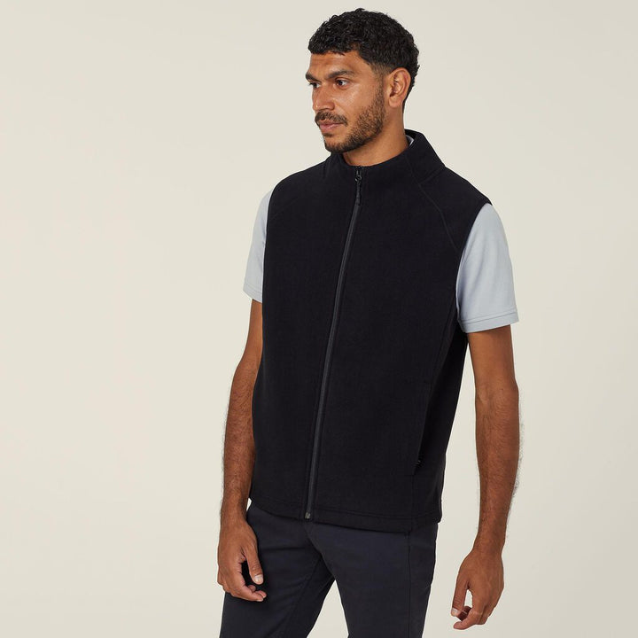 NNT - Mens Polar Fleece Zip Vest