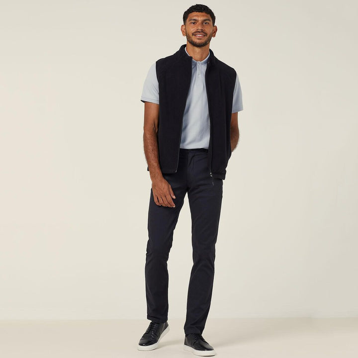 NNT - Mens Polar Fleece Zip Vest