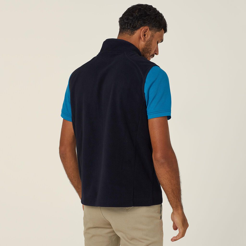 NNT - Mens Polar Fleece Zip Vest