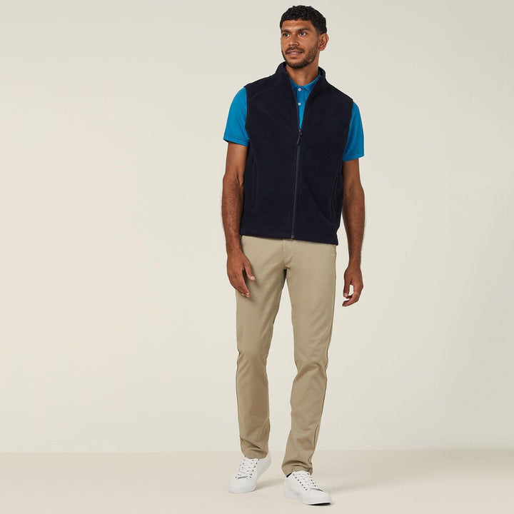 NNT - Mens Polar Fleece Zip Vest
