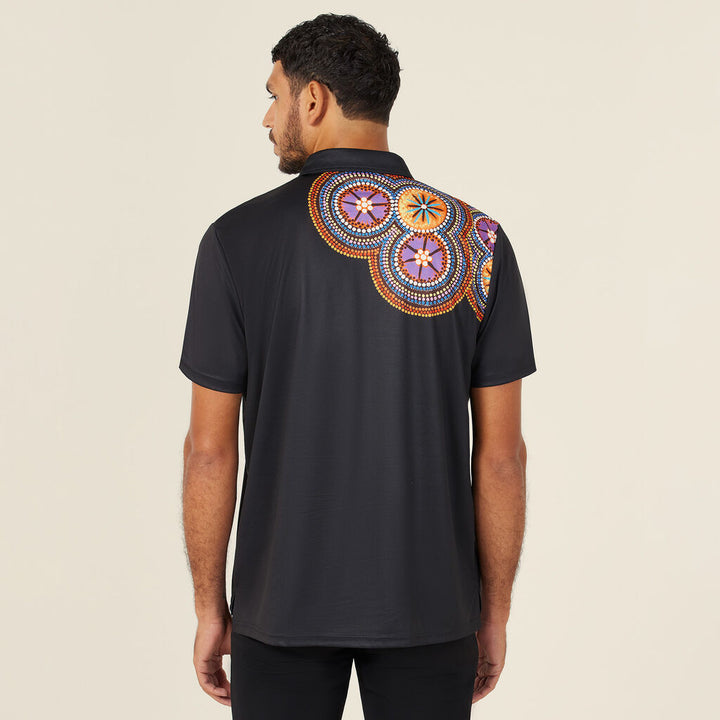 NNT - Bush Tucker Print Mens Polo