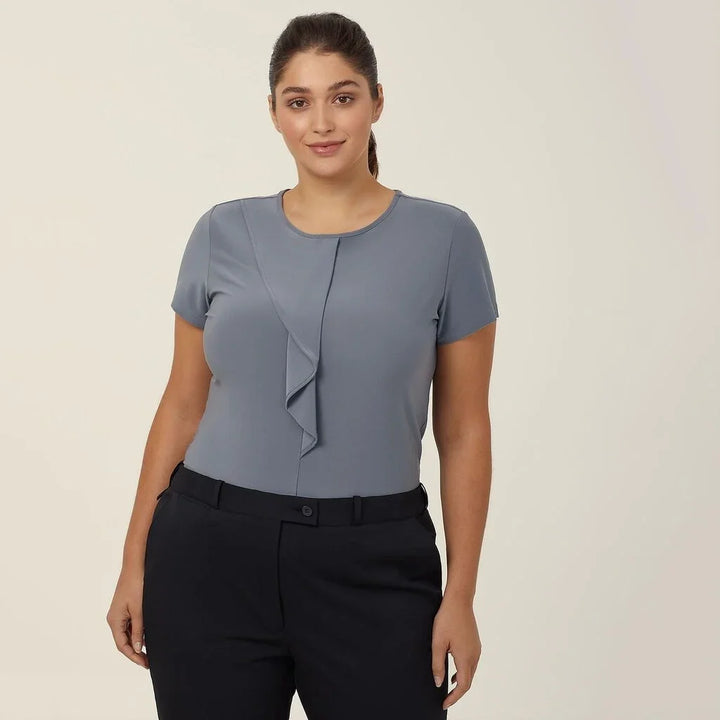 CATU64 - Soft Jersey Short Sleeve Round Neck T-Top