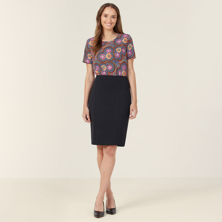 NNT -  Bush Tucker Indigenous Print Blouse