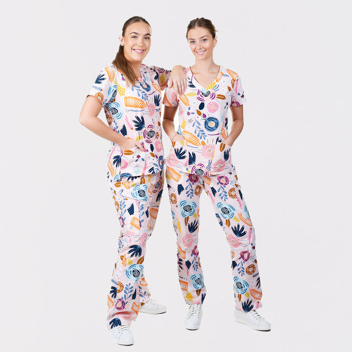 Unisex Shiftready Hummingbird Scrub Set