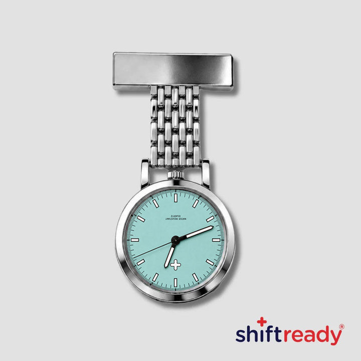 Shift Ready Metal Fob Watch - Blue