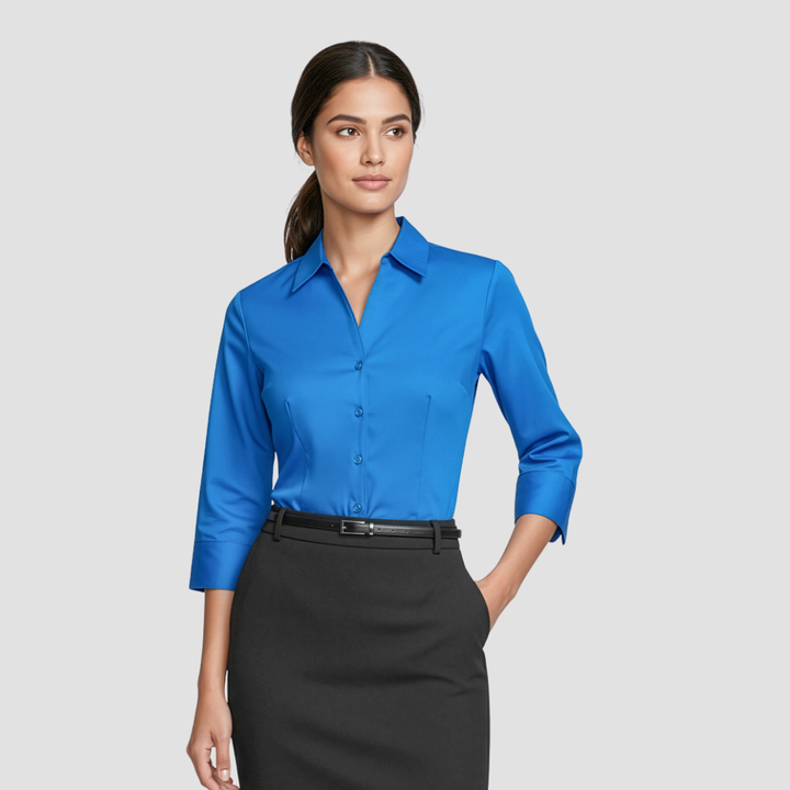 S770LT - Womens Fashion Biz Monaco 3/4 Sleeve Shirt