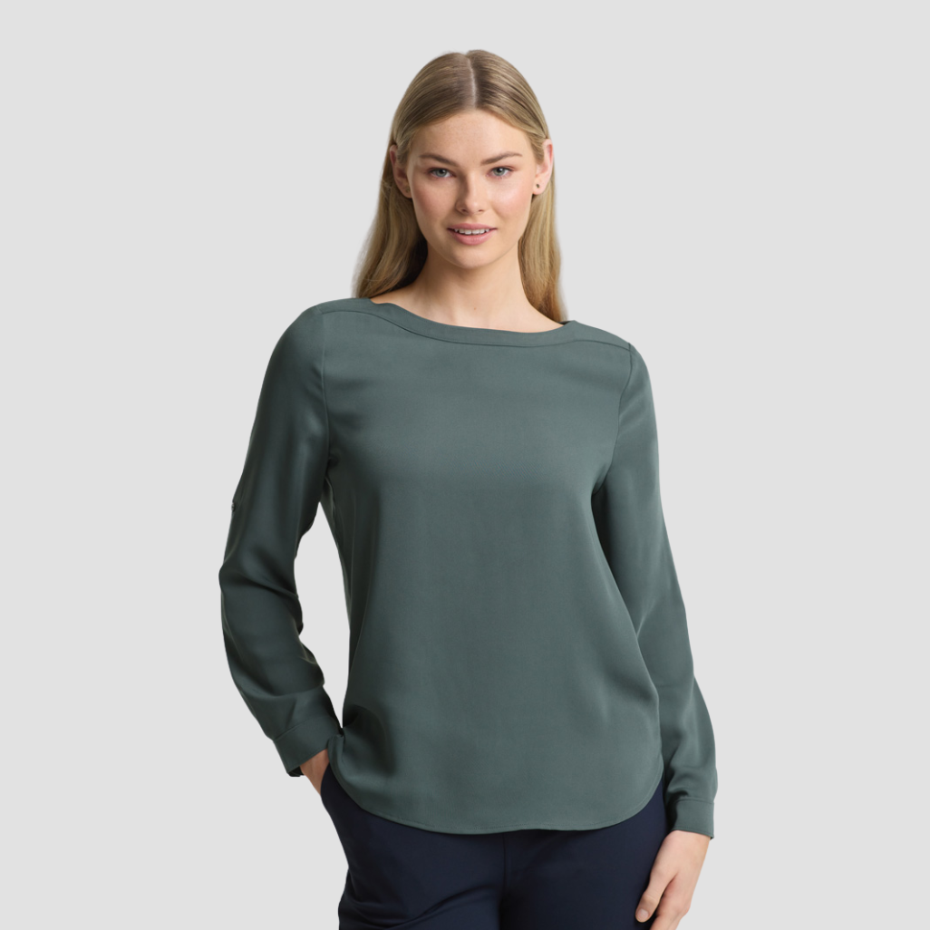 S828LL - Womens Fashion Biz Madison Boat Neck Top