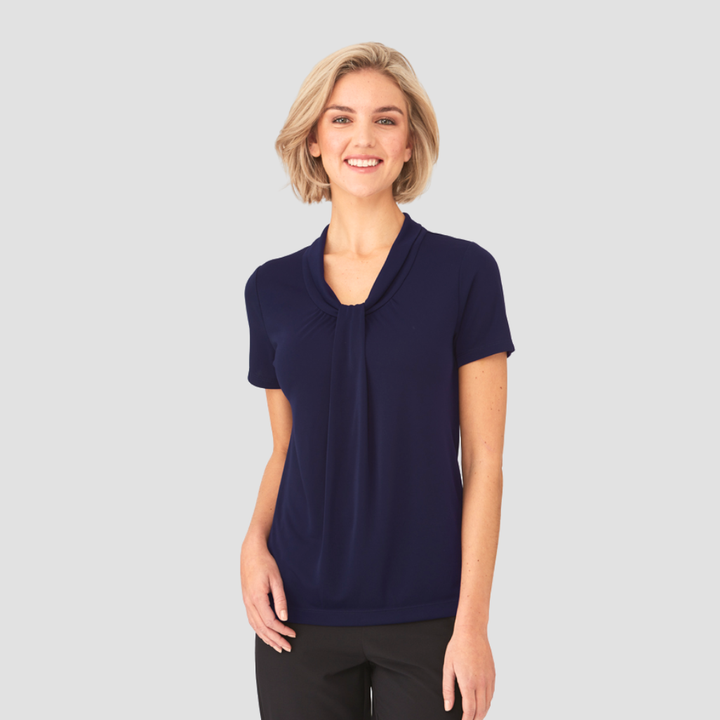 2222 - Womens City Collection Pippa Short Sleeve Top