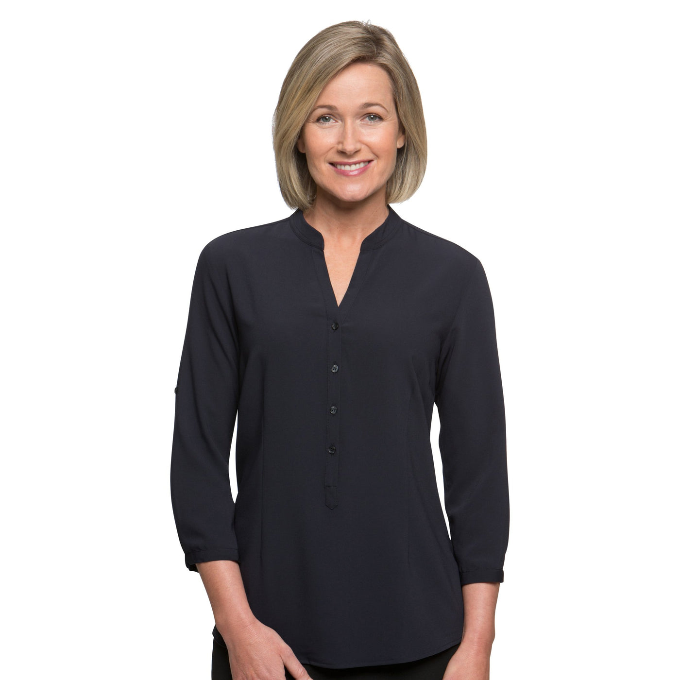 City Collection So Ezy Shirt ¾ Sleeve - Womens