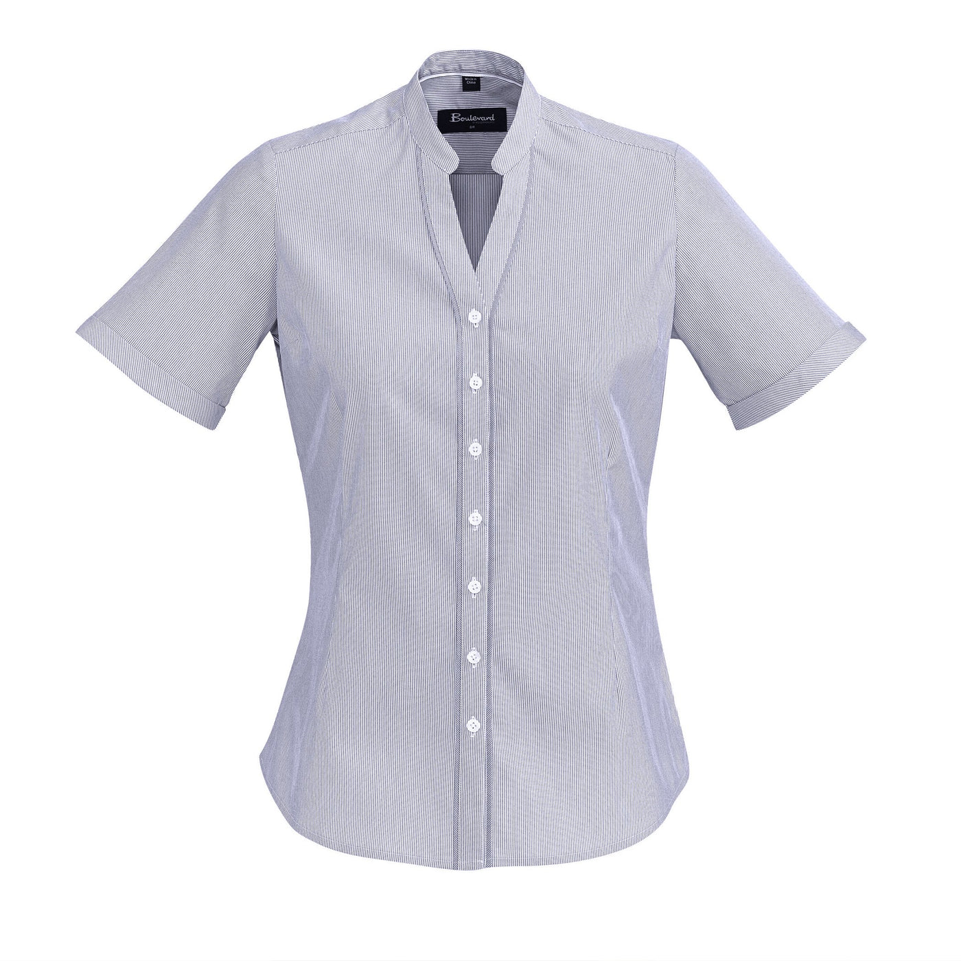 Biz Collection - Bordeaux Ladies Shirt - Short Sleeve