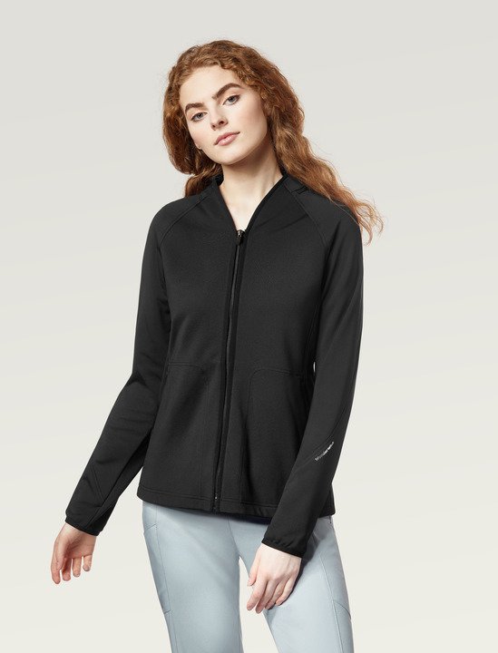 Wonderwink Fleece Full Zip Jacket - Womens