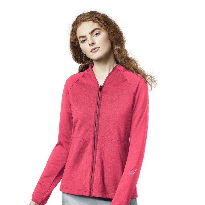 Wonderwink Fleece Full Zip Jacket - Womens