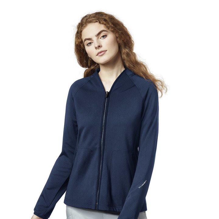 Wonderwink Fleece Full Zip Jacket - Womens