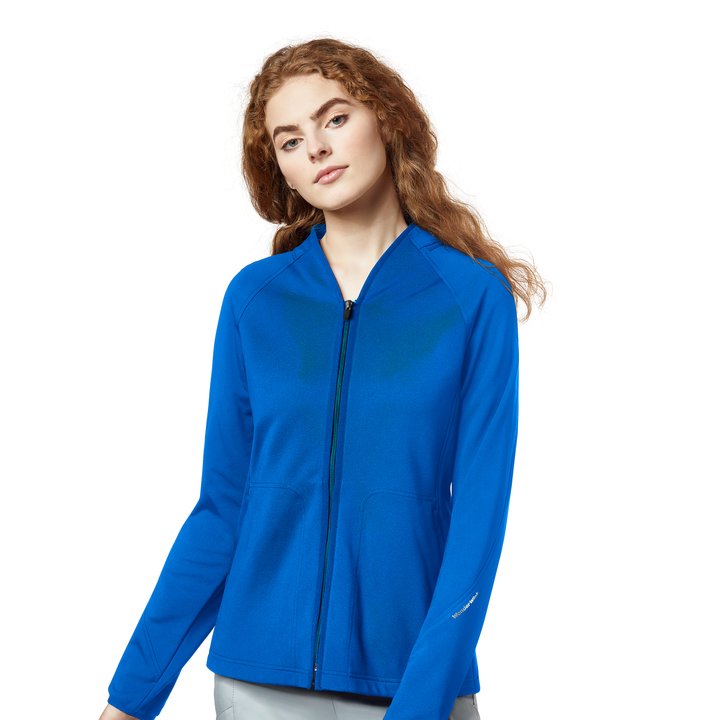 Wonderwink Fleece Full Zip Jacket - Womens