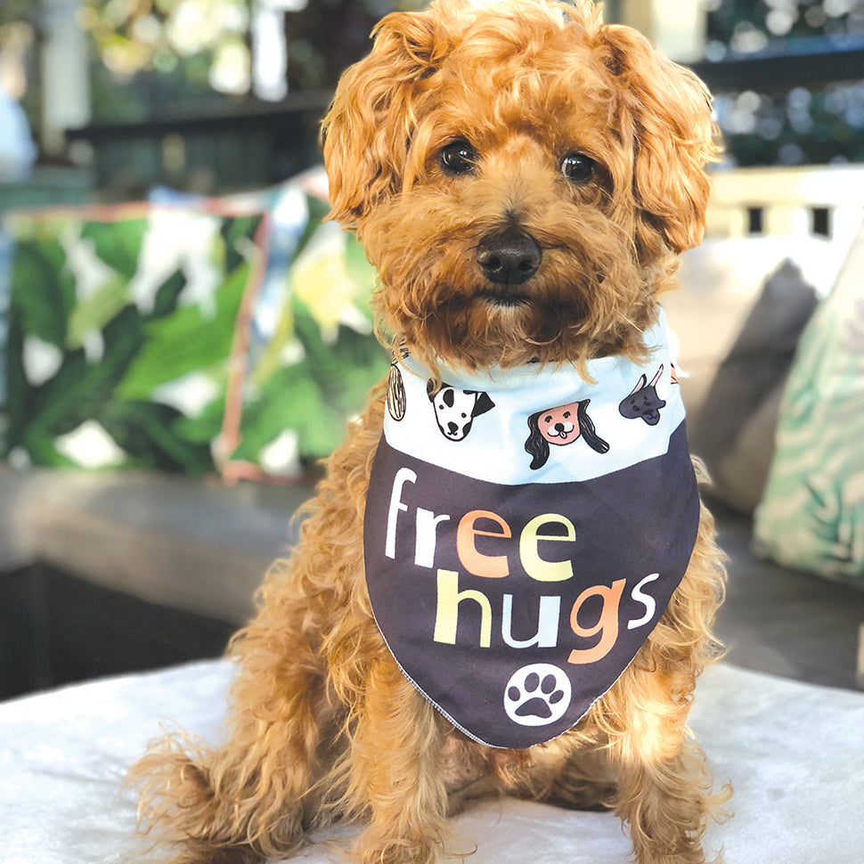 Free Hugs Bandana - Mint