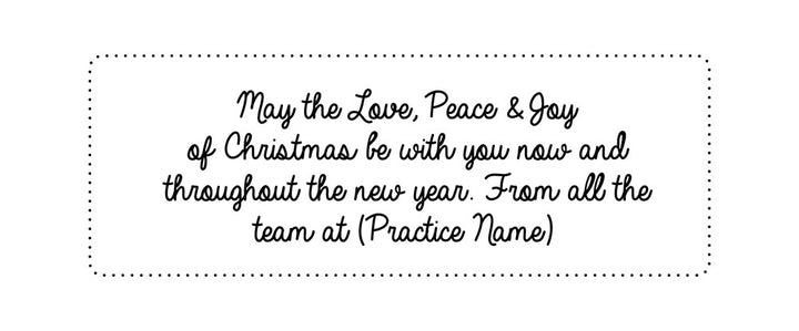 Custom Printed Christmas Card Packs - Seasons Greetings 1