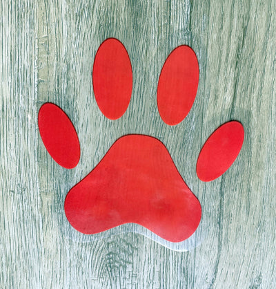 Floor Paws - (set of 4 paw stickers)