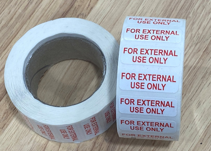 STOCK STICKERS - For External Use Only – VetStationery