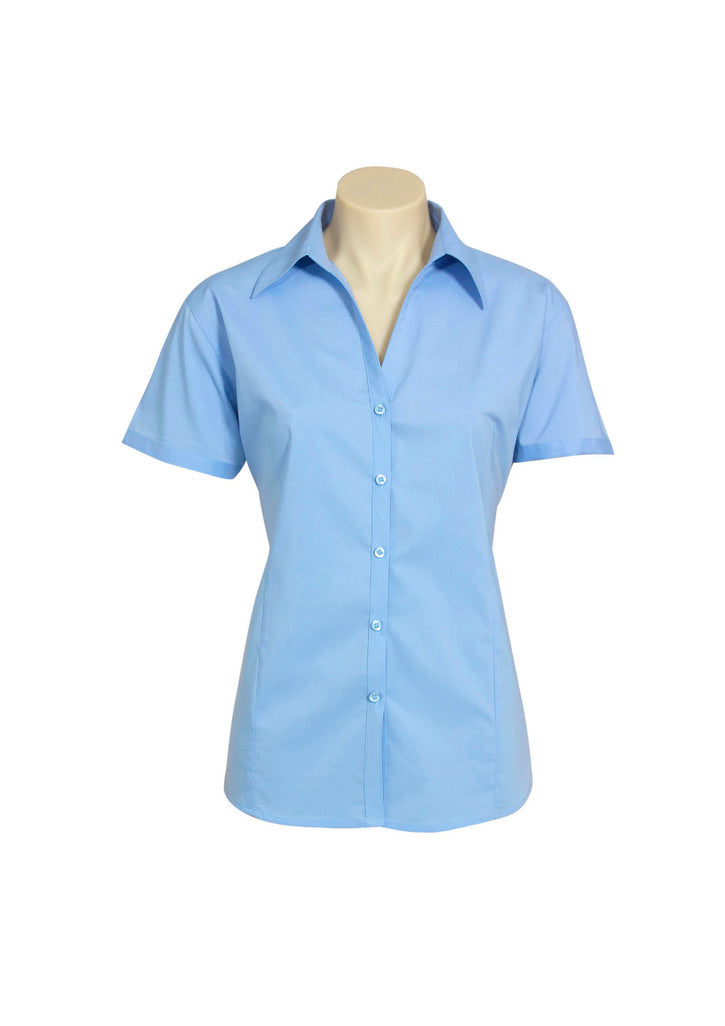 Biz Collection Metro Stretch Shirt Short Sleeve - Womens