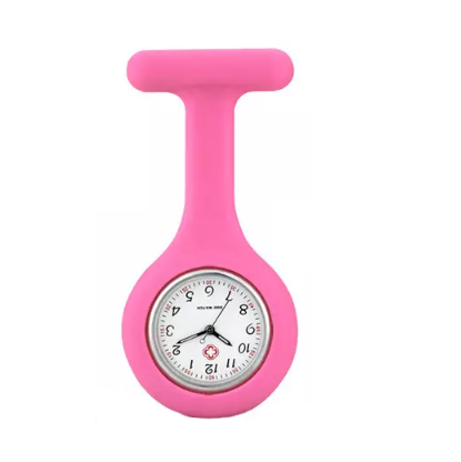 Silicone FOB Watch - Light Pink
