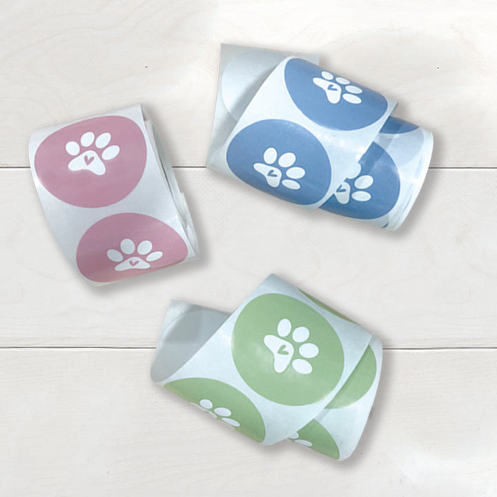 Paw Stock Sticker - Green