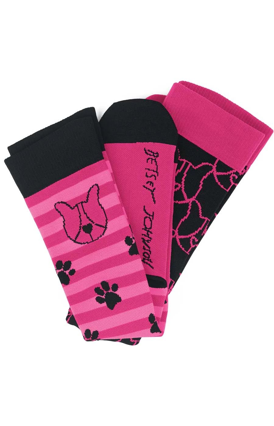 Koi Compression Socks - Betsey Puppy - 2 Pack